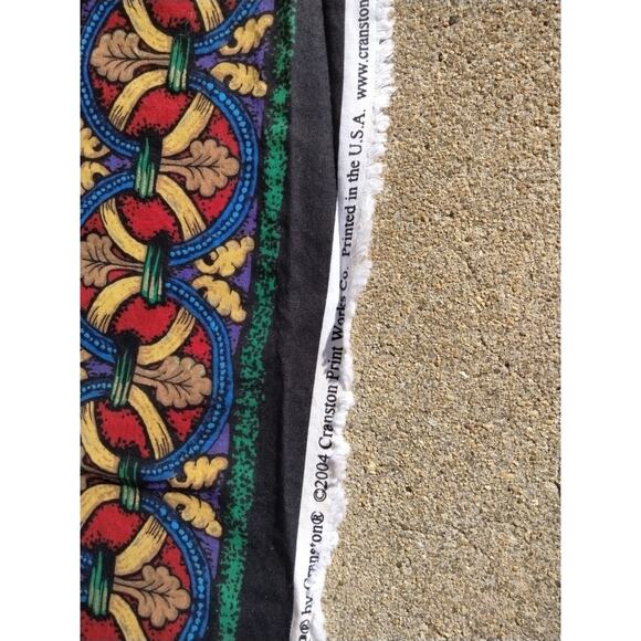 Vtg Cranston Print Works Fabric Panel Nativity 2004 Manger Christmas Sewing - Picture 2 of 5